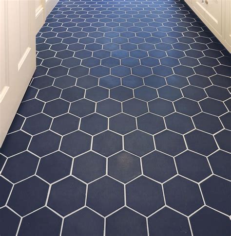 blue tile floor sf